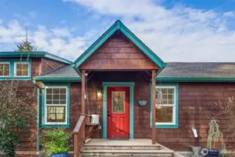 Front south facing side