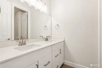 Secondary bathroom