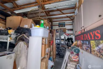 High ceilings for maximum storage