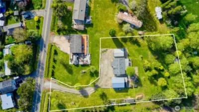 See lot lines for 1.08 Acres (total of 12.08)