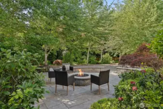 Gather by the fire.