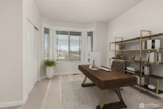 Virtually staged den/ office or 3rd bed option offers lots of flexibility.