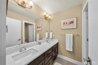 Shared full bath