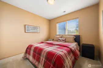 The 2nd bedroom is also quite large.