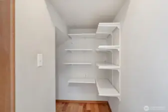 Pantry room  and/or extra storage!