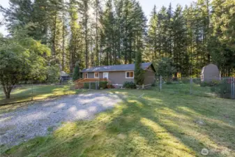 View From End of Driveway