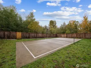 Sportcourt to play on