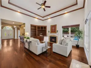 Relax in this open concept family room