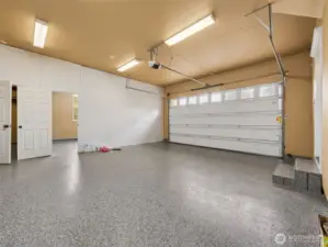 2 car side of the garage