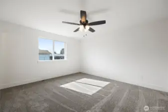 Primary bedroom on the main floor