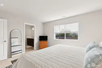 Primary Bedroom  -  Ensuite Bathroom, Dressing Area & Large Walk-In Closet