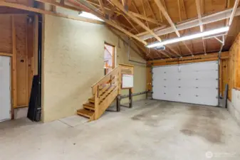 Double deep 2 car garage