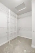 Primary Walk-In Closet