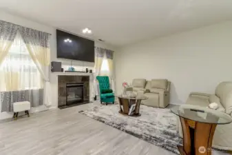 Open concept living space