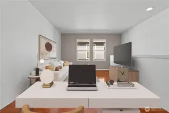 Upper Floor Flex Area  Virtual Staging