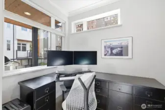 Dedicated home office space