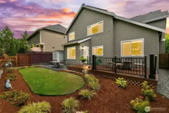 A perfect stunner tucked away on a scenic greenbelt in Issaquah Highlands offering peaceful privacy with the perks of vibrant community living.