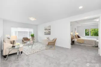 Spacious loft offers exceptional versatility for a variety of uses.
