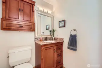Downstairs- 1/2 bath