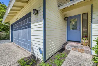Front Entry and Garage