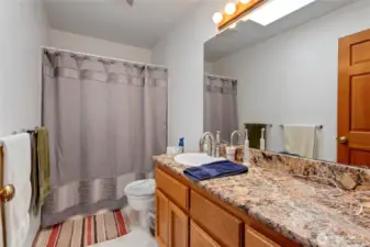 Main upstairs bathroom.