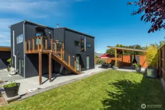 Well thought out backyard living spaces for everyone.
