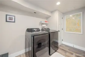 Washer & Dryer included.