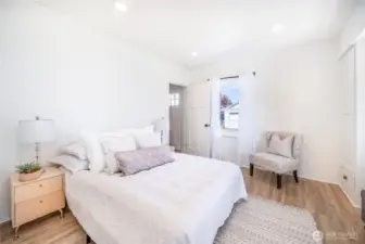 Master bedroom on main floor
