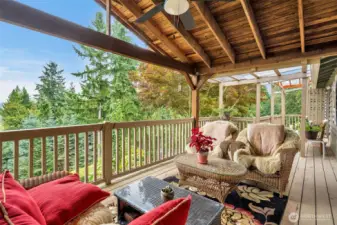 Rear deck off livingroom