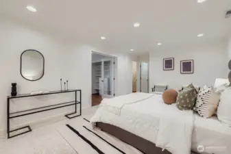 Downstairs bedroom