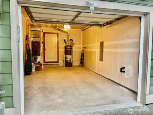 Attached garage