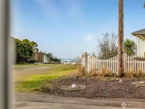 The view out of bedroom #1.
