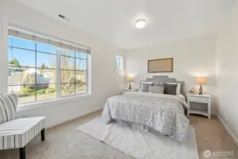 Bedroom 3 w/ walk-in closet