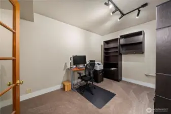 Downstairs office