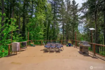 Expansive Deck. You won't be lacking for entertaining space!