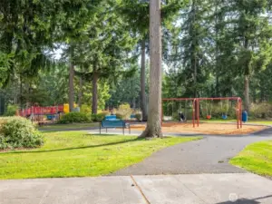 Meridian park with playground adds to the active outdoor lifestyle this community offers.
