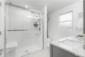 Duel sink luxury bathroom