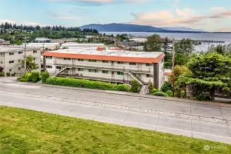 Beautiful Bellingham Bay from iconic Shoreview condo
