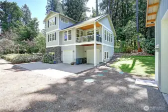 Plenty of parking options with this home including two car attached garage, off street parking, long driveway and an additional garage/shop for your oversized vehicles.