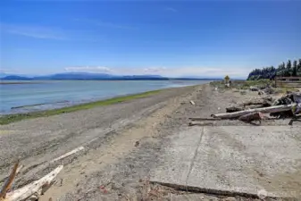 A view from the private community beach and boat launch.