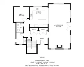 Main Level Floor Plan