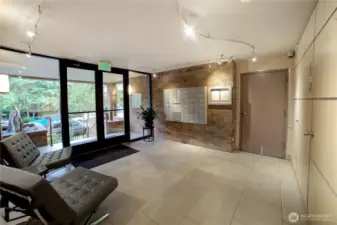 First floor lobby