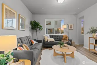 Photographs are for illustrative purposes only. Features, finishes, interior/exterior colors, landscaping and floorplan shown may vary from actual homes built.