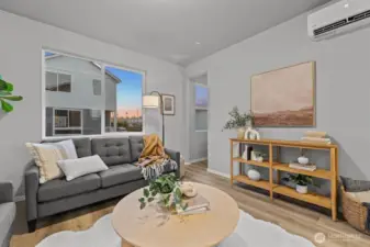 Photographs are for illustrative purposes only. Features, finishes, interior/exterior colors, landscaping and floorplan shown may vary from actual homes built.