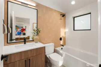 representation of Builder finishes at the property.