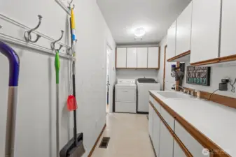 utility room on first floor