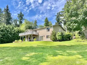 Meticulously cared for 3-bedroom, 2.5-bath home sits on 2.46 peaceful & parklike acres.