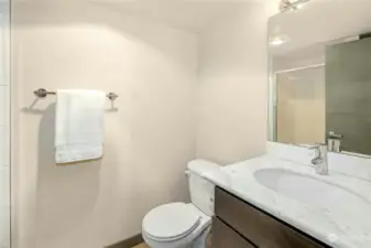 3/4 bath for lower level