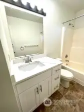 Unit #3 Bathroom - Leasing photo