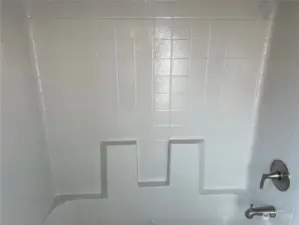 Main tub/shower.